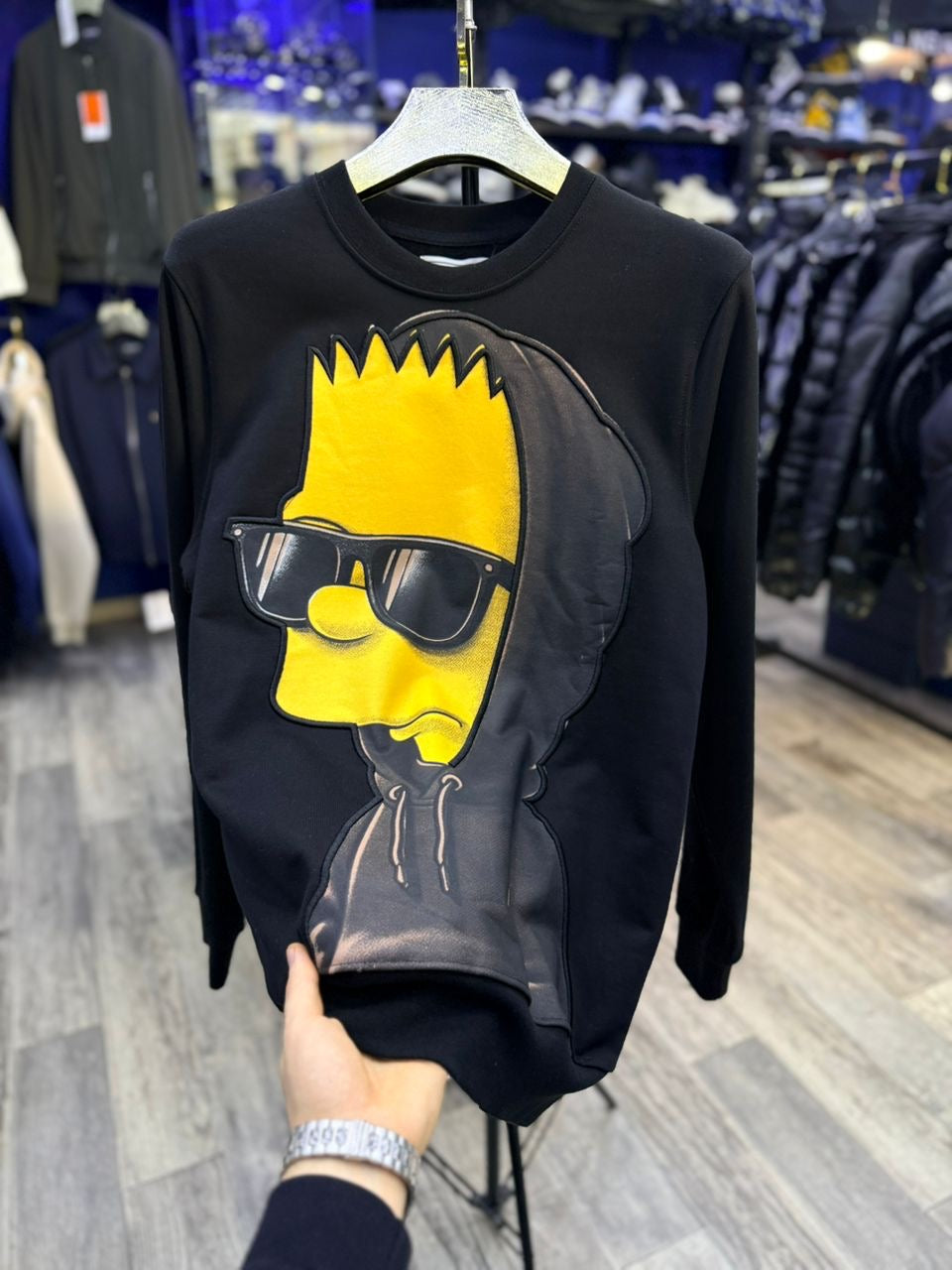 Pull Simpson noir